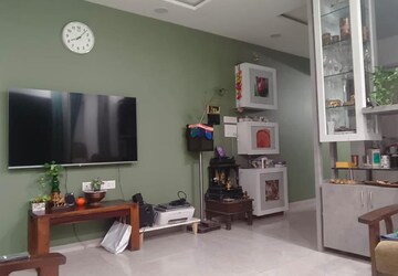 Living Room in 3 BHK Apartment at Welworth Bluescapes, Sun City – for Rent