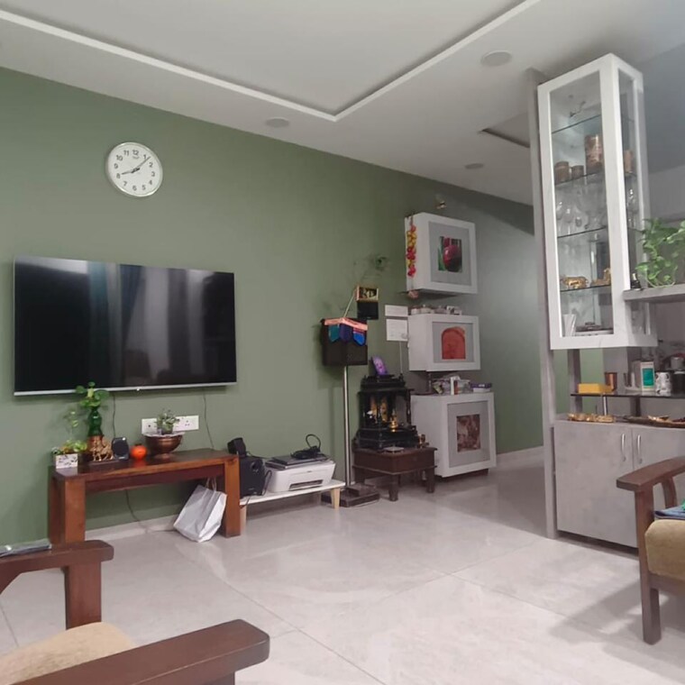 Living Room, welworth-bluescapes 3 Bedroom 1400 Sq.Ft. Apartment In Sun City Pune 9355839