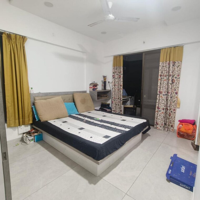 Bedroom, welworth-bluescapes 3 Bedroom 1400 Sq.Ft. Apartment In Sun City Pune 9355839