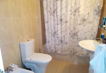 Bathroom in 2 BHK Apartment at Piramal Aranya Arav, Byculla – for Rent