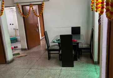 Living Room in 3 BHK Apartment at NDA Kanchanjunga Apartments, Sector 53 – for Sale
