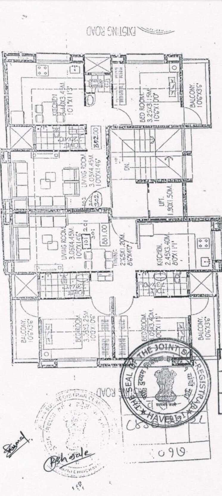 Floor Plan, shree-sai-apartment-pimple-nilakh 1 Bedroom 588 Sq.Ft. Apartment In Pimple Nilakh Pune 9355895