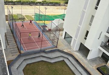 Balcony in 2.5 BHK Apartment at Eldeco Twin Towers, Iim Road – for Sale