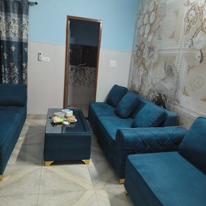 Living Room in 3 BHK Builder Floor at GMADA Eco City, North Mullanpur – for Rent