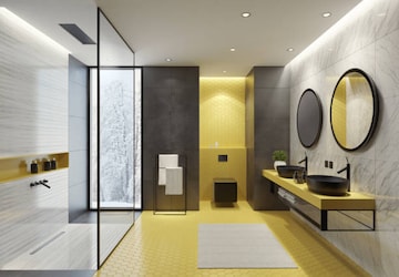 Building Lobby in 4 BHK Apartment at Brigade Avalon, Whitefield – for Sale