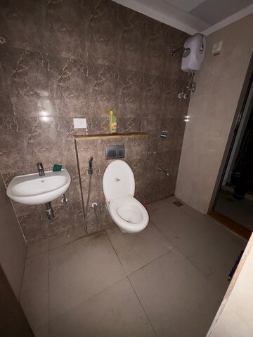 Bathroom in 1 BHK Apartment at Lodha Palava Downtown, Taloja Bypass Road – for Rent