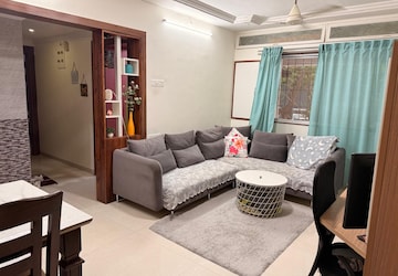 Living Room in 2 BHK Apartment at Neco Gardens, Viman Nagar – for Rent