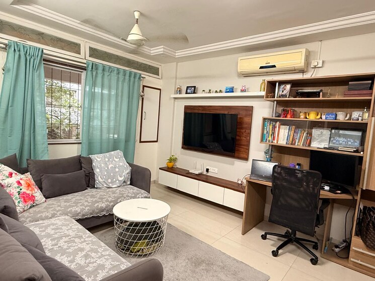 Living Room, neco-gardens 2 Bedroom 1120 Sq.Ft. Apartment In Viman Nagar Pune 9355963