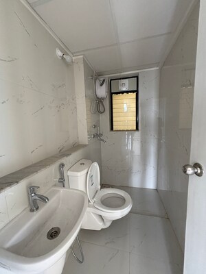 Bathroom in 2 BHK Apartment at Runwal Gardens Phase 3, Kalyan Shilphata Road – for Sale