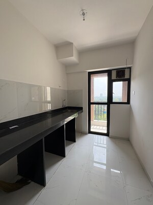 Kitchen in 2 BHK Apartment at Runwal Gardens Phase 3, Kalyan Shilphata Road – for Sale