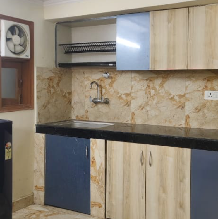 Kitchen, saket 2 Bedroom 1000 Sq.Ft. Builder Floor In Saket Delhi 9355994
