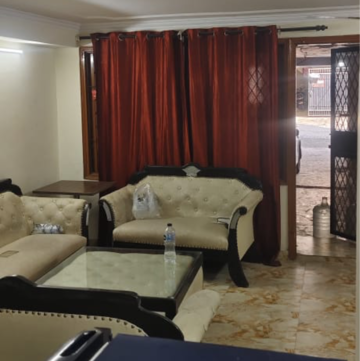 Living Room in 2 BHK Builder Floor at Saket – for Rent