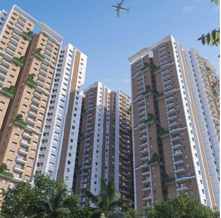 Exterior View, vertex-viraat 3 Bedroom 1550 Sq.Ft. Apartment In Miyapur Hyderabad 9356022