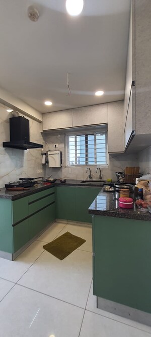 Kitchen in 2 BHK Apartment at My Home Avatar, Gachibowli – for Rent