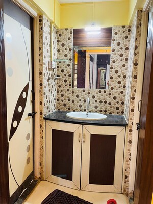 Building Lobby in 2 BHK Apartment at Samarth Nagar, Wadgaon Sheri – for Rent