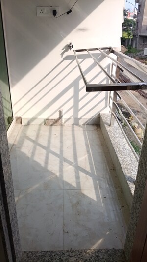 Balcony in 3 BHK Apartment at Bharti Astra Towers, New Town – for Sale