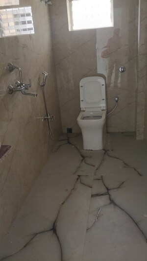 Bathroom in 3 BHK Apartment at Bharti Astra Towers, New Town – for Sale