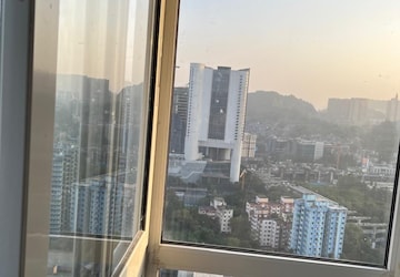 Balcony in 1 BHK Villa at Dosti Oro 67, Kandivali West – for Rent