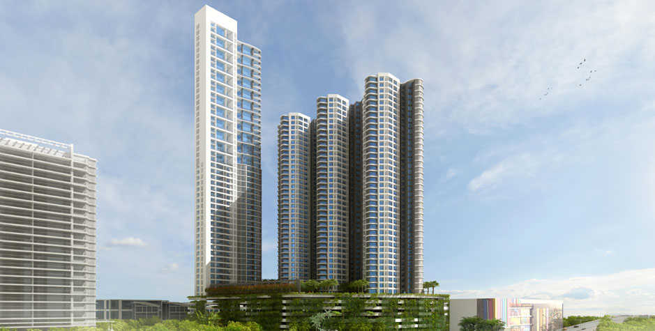 3 BHK + Pooja Room 1378 Sq.Ft. Apartment in Lodha Fiorenza