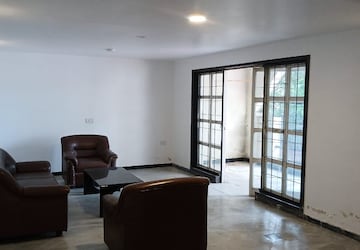 Living Room in 3 BHK Apartment at The Residences Jayamahal, Jayamahal – for Sale