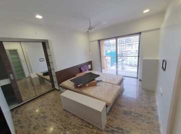 Living Room in 4 BHK Apartment at Ekta Nensey, Bandra West – for Rent