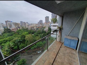 Balcony in 4 BHK Apartment at Ekta Nensey, Bandra West – for Rent