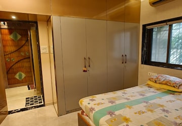 Bedroom in 3 BHK Apartment at New Saket Apartment, Santacruz West – for Rent