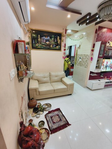 Living Room in 2 BHK Apartment at Rustomjee Urbania Azziano, Thane West – for Rent