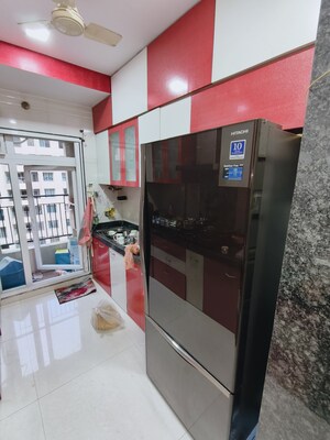 Kitchen in 2 BHK Apartment at Rustomjee Urbania Azziano, Thane West – for Rent