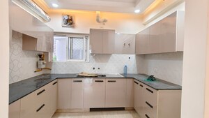 Kitchen in 3 BHK Apartment at Ansal Crown Heights, Sector 80 – for Rent