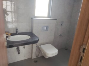 Bathroom in 3 BHK Apartment at Godrej Urban Park, Chandivali – for Rent