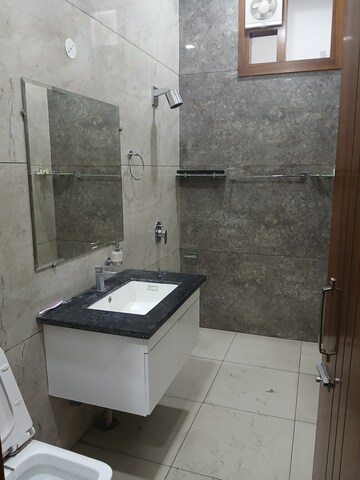 Bathroom in 2 BHK Builder Floor at Sector 9 – for Rent