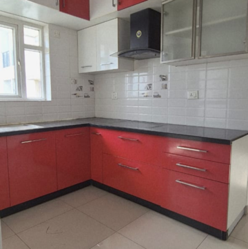 Kitchen in 2 BHK Apartment at Mantri Alpyne, Uttarahalli Main Road – for Rent