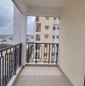 Balcony in 2 BHK Apartment at Mantri Alpyne, Uttarahalli Main Road – for Rent