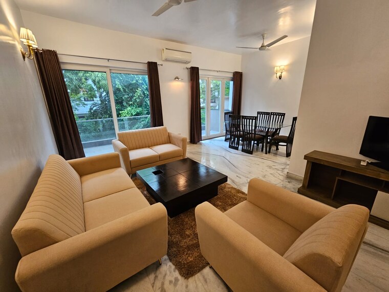 Living Room, boutique-residential-apartments-c-253 3 Bedroom 2200 Sq.Ft. Builder Floor In Defence Colony Delhi 9356270