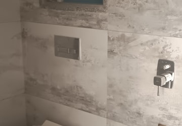 Bathroom in 1 BHK Apartment at Kalyan West – for Rent