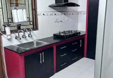 Kitchen in 3 BHK Apartment at Lahari Jublee hills, Jubilee Hills – for Rent