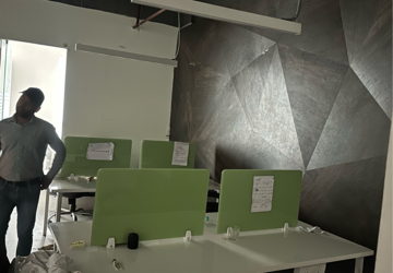 Team Area in  Office Space at Vipul Trade Centre, Dhani – for Rent