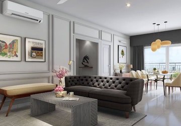 Living Room in 3 BHK Apartment at Brigade Citadel, Moti Nagar – for Sale