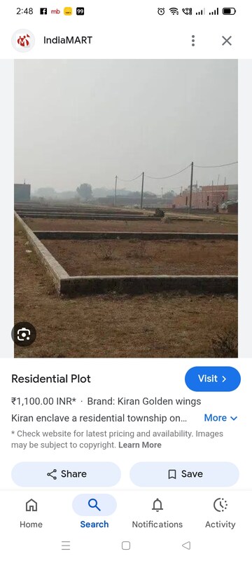 Plot Area in  Plot at Sector 17a – for Sale
