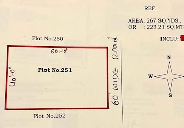 Plot – Map Location View at Medchal - for Sale