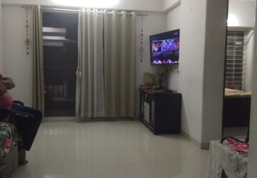 Living Room in 1 BHK Apartment at Goel Ganga Amber, Tathawade – for Sale