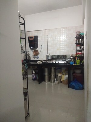 Kitchen in 1 BHK Apartment at Goel Ganga Amber, Tathawade – for Sale