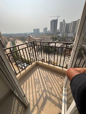 Balcony in 2.5 BHK Apartment at Signature Global Golf Greens, Sector 79 – for Rent