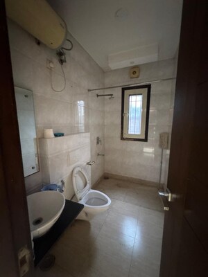Bathroom in 3 BHK Builder Floor at Panchsheel Enclave – for Sale
