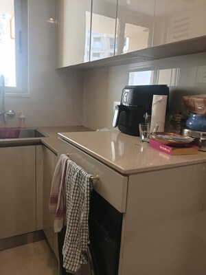 Kitchen in 2 BHK Apartment at Hiranandani Highland, Powai – for Rent