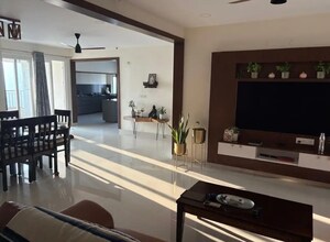 Living Room in 4 BHK Apartment at NCC Urban One, Narsingi – for Sale
