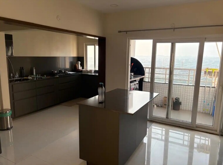 Kitchen, ncc-urban-one 4 Bedroom 2630 Sq.Ft. Apartment In Narsingi Hyderabad 9356443