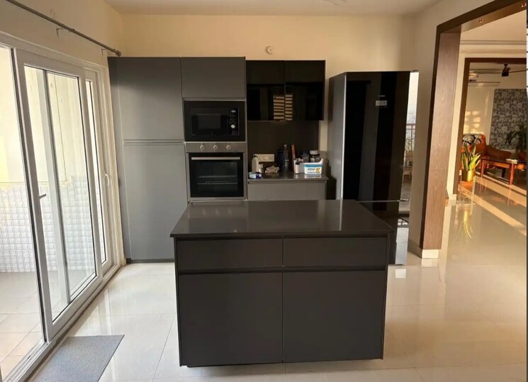 Kitchen, ncc-urban-one 4 Bedroom 2630 Sq.Ft. Apartment In Narsingi Hyderabad 9356443