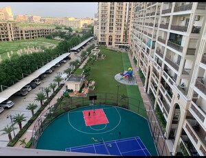 Balcony in 3 BHK Apartment at Affinity Greens, International Airport Road – for Rent